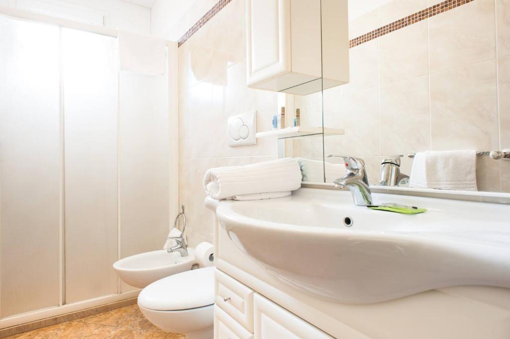 A bathroom at Welcome Residence per famiglie