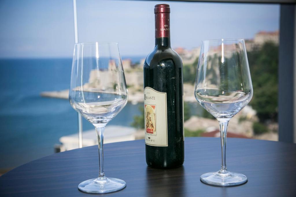Nápoje v ubytování Villa Delux