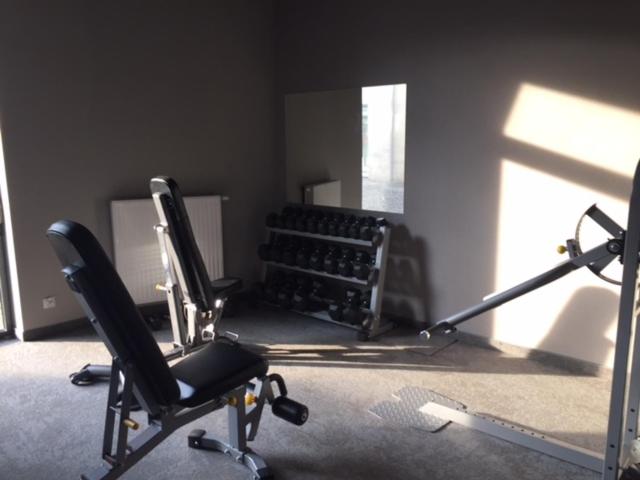 Posilňovňa alebo fitness centrum v ubytovaní DP Apartament Polanki Park