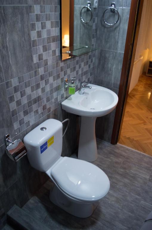 Kúpeľňa v ubytovaní Guest House Dimitrije