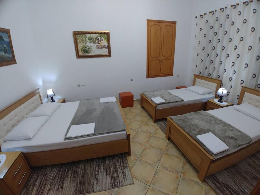 Letto o letti in una camera di Guest House Urat