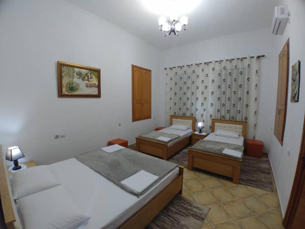 Letto o letti in una camera di Guest House Urat