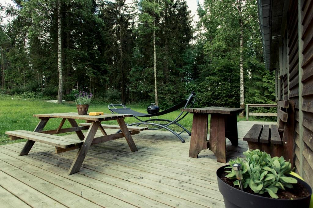 Zahrada ubytování Chalet "A l Orée du bois"
