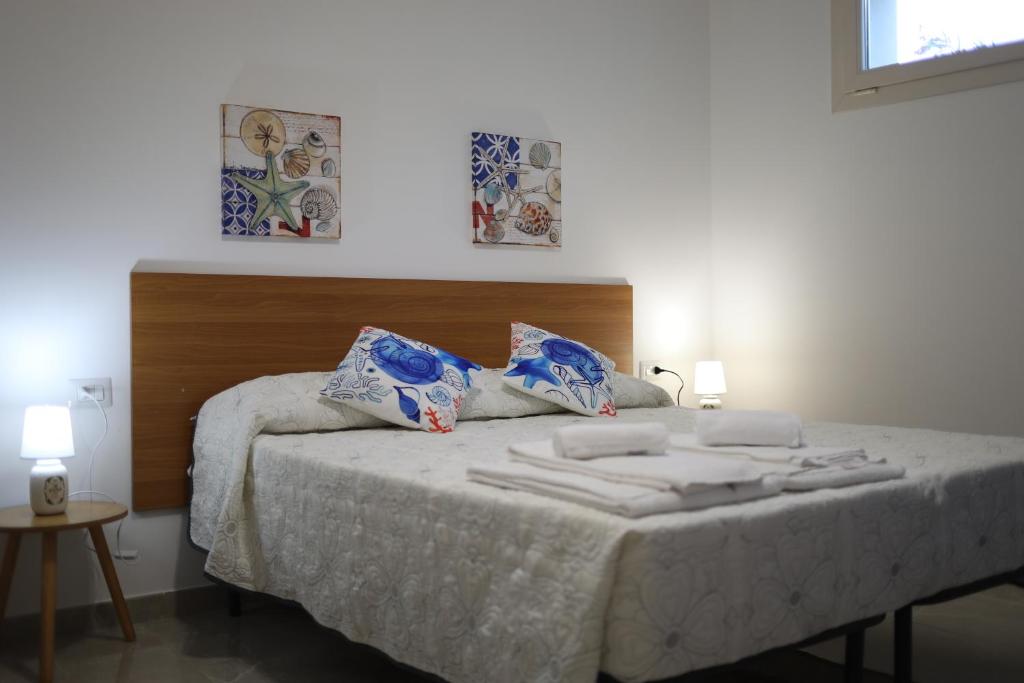 Posteľ alebo postele v izbe v ubytovaní Villa Le Mimose