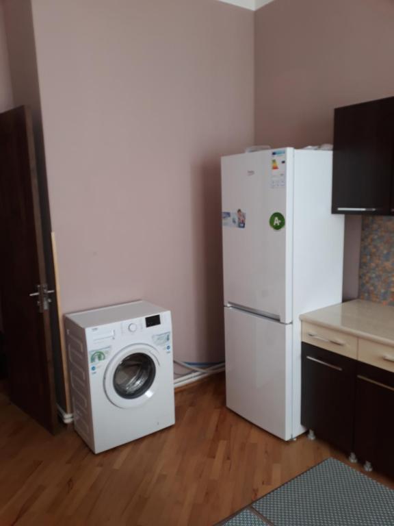 Kuchyň nebo kuchyňský kout v ubytování Guesthouse Hillside