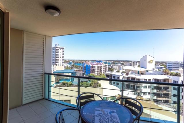 Balkón nebo terasa v ubytování Beachfront Mooloolaba Apartment- 7th Floor in the Landmark Resort