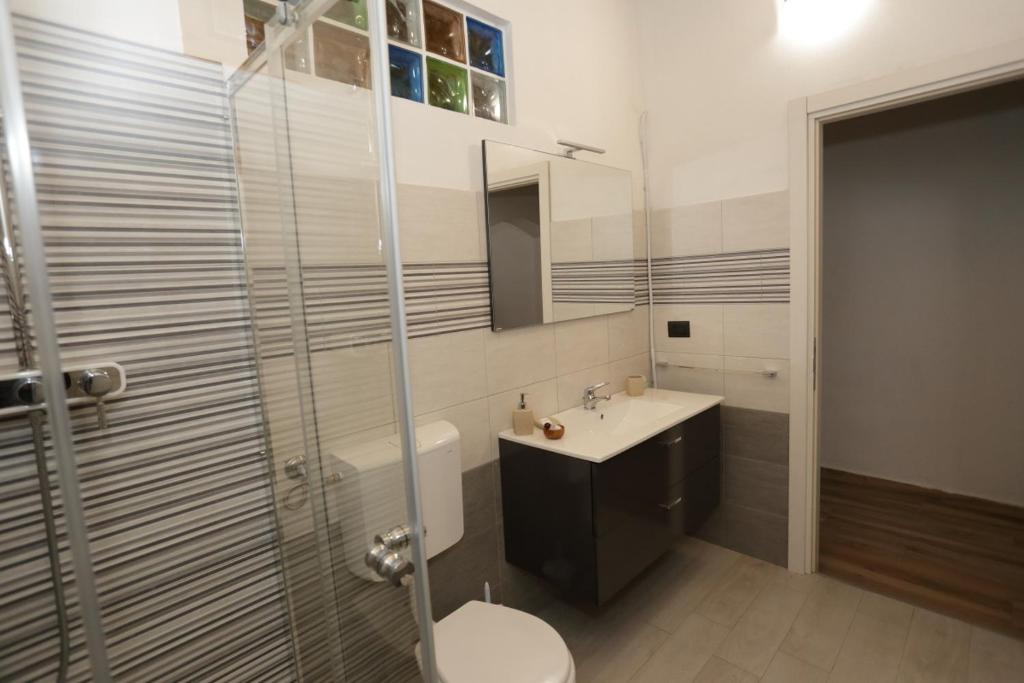 Koupelna v ubytování B&B L'Antico Portico