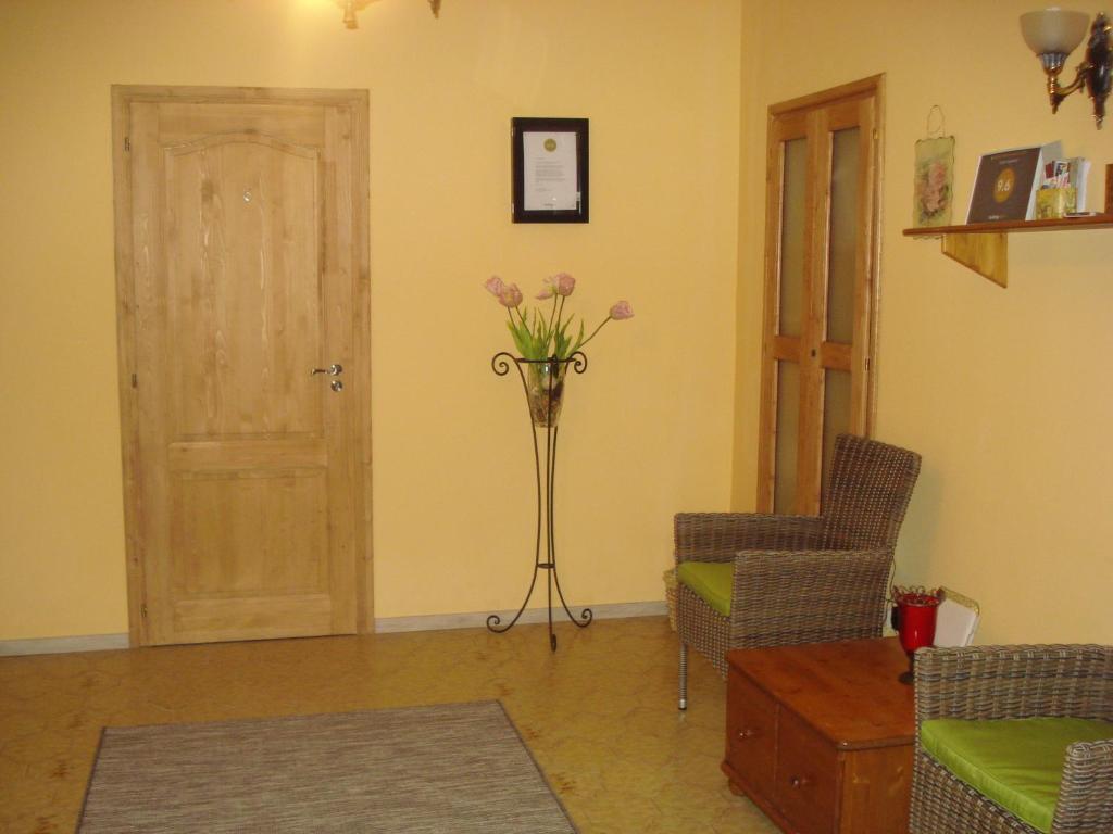 Posedenie v ubytovaní Eszter Apartman