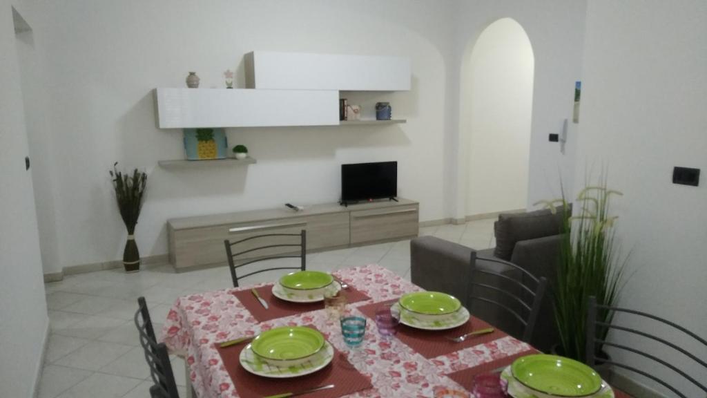 Kuchyň nebo kuchyňský kout v ubytování Casa Vacanze Leo