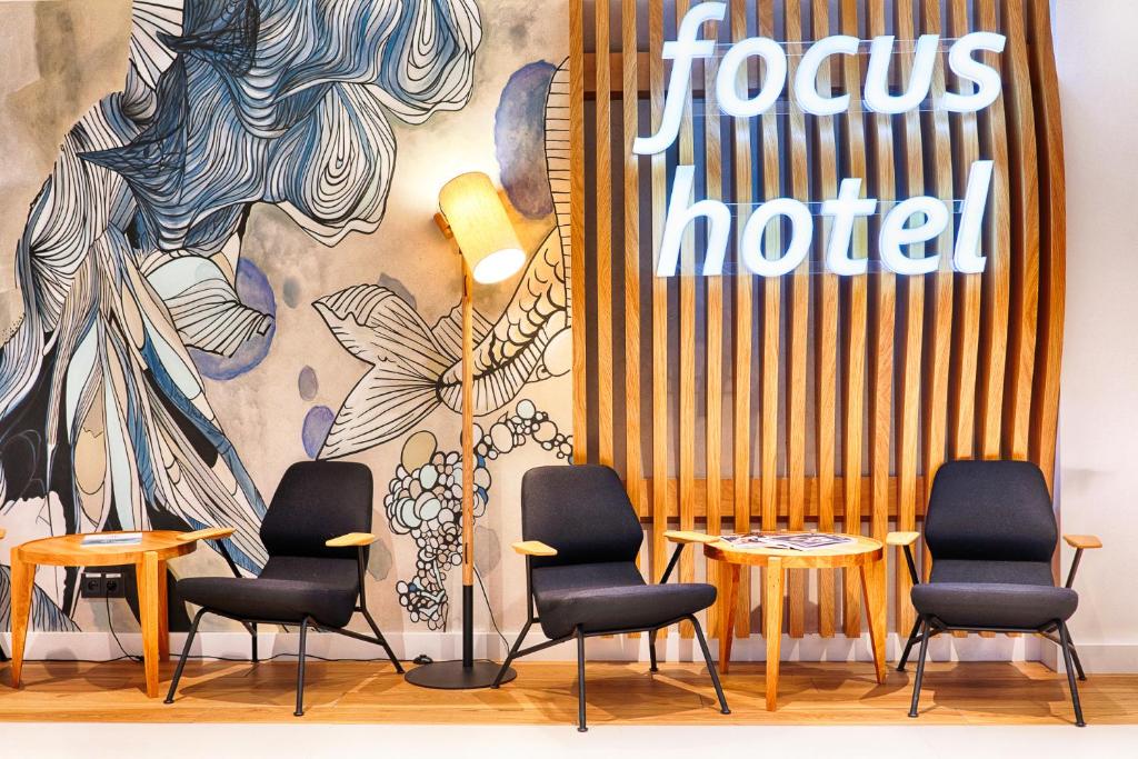 Część wypoczynkowa w obiekcie Focus Hotel Premium Sopot