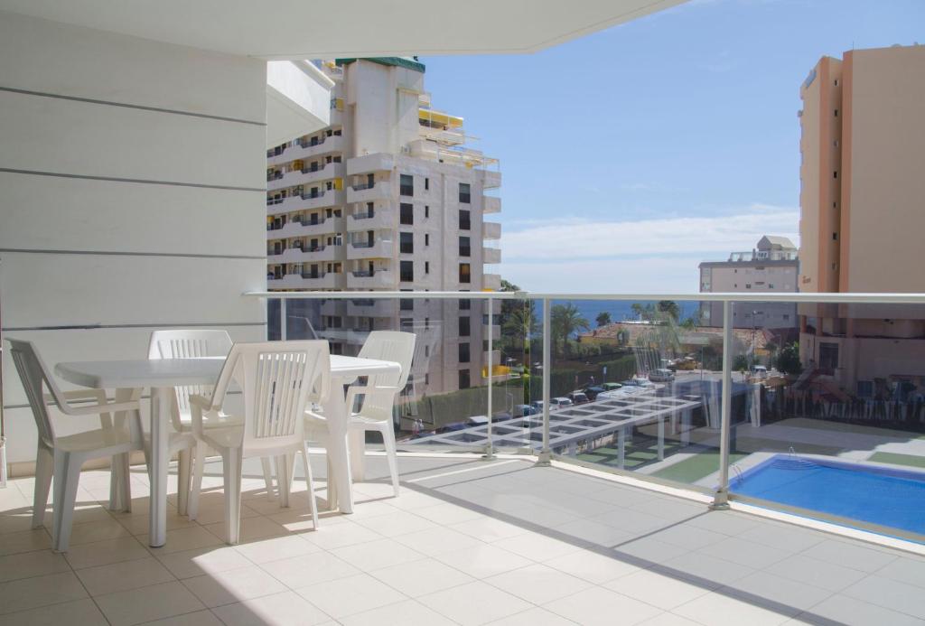 Balkón nebo terasa v ubytování Apartamentos Entremares - Grupo Antonio Perles