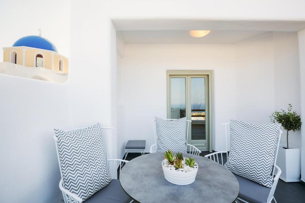 Posezení v ubytování Nectarios Villa - Studios & Suites Adults Only