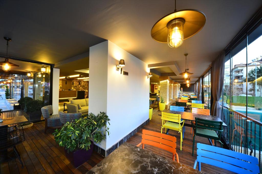 Restoranas ar kita vieta pavalgyti apgyvendinimo įstaigoje Prince Apart & Hotel
