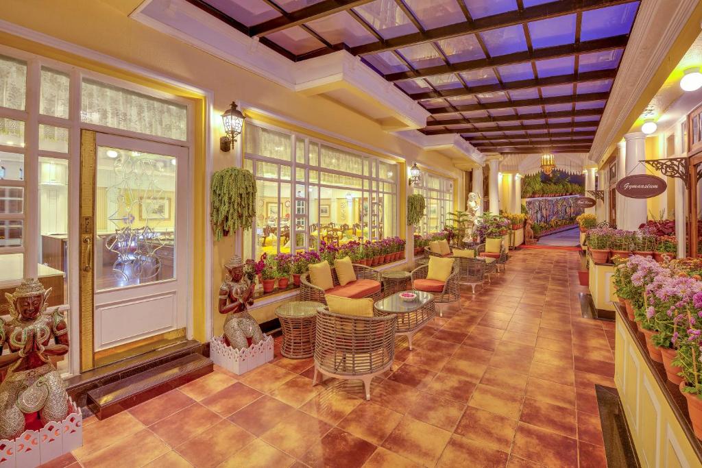 Posezení v ubytování Mayfair Darjeeling