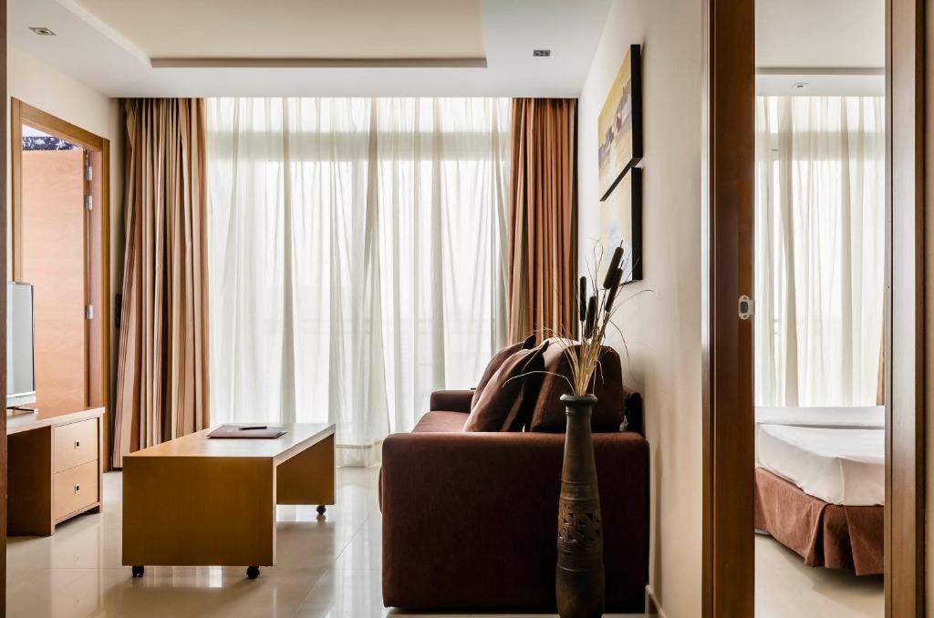 Posteľ alebo postele v izbe v ubytovaní Exe Cunit Suites & Spa