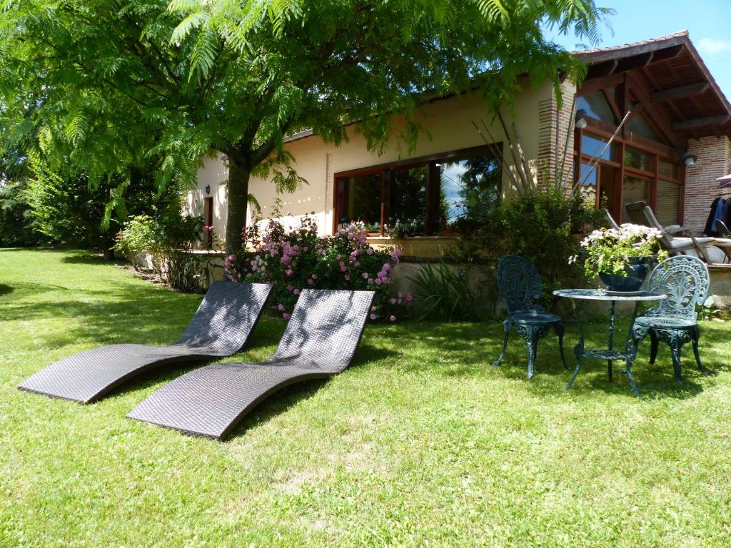 Zahrada ubytování Chambres d'Hotes Au Val Dormant