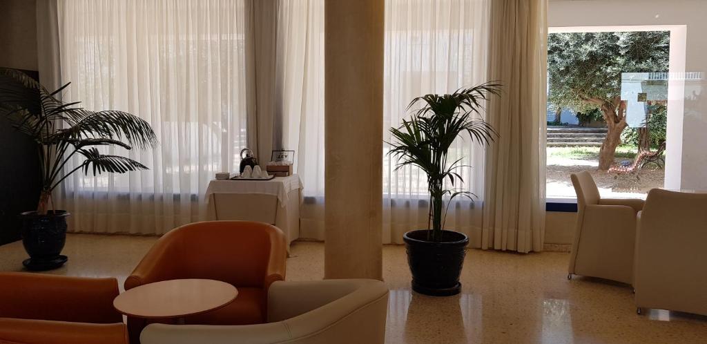 Posezení v ubytování Hotel Octavia