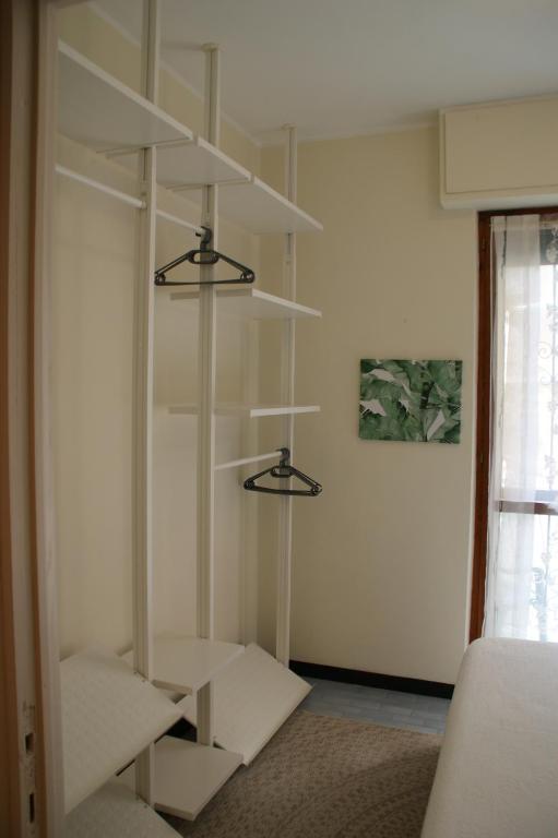 A bed or beds in a room at BLUE Apartment