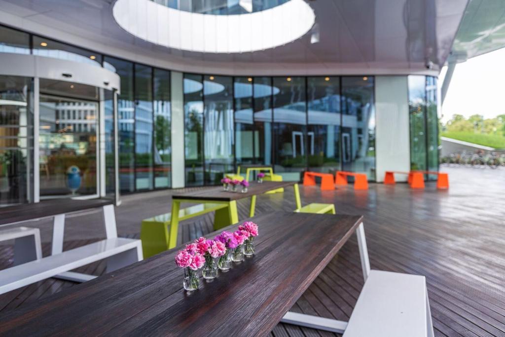 Posezení v ubytování Sound Garden Hotel Airport