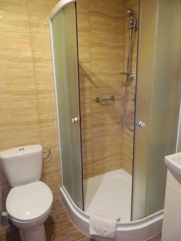 Kúpeľňa v ubytovaní Pokoje Integro