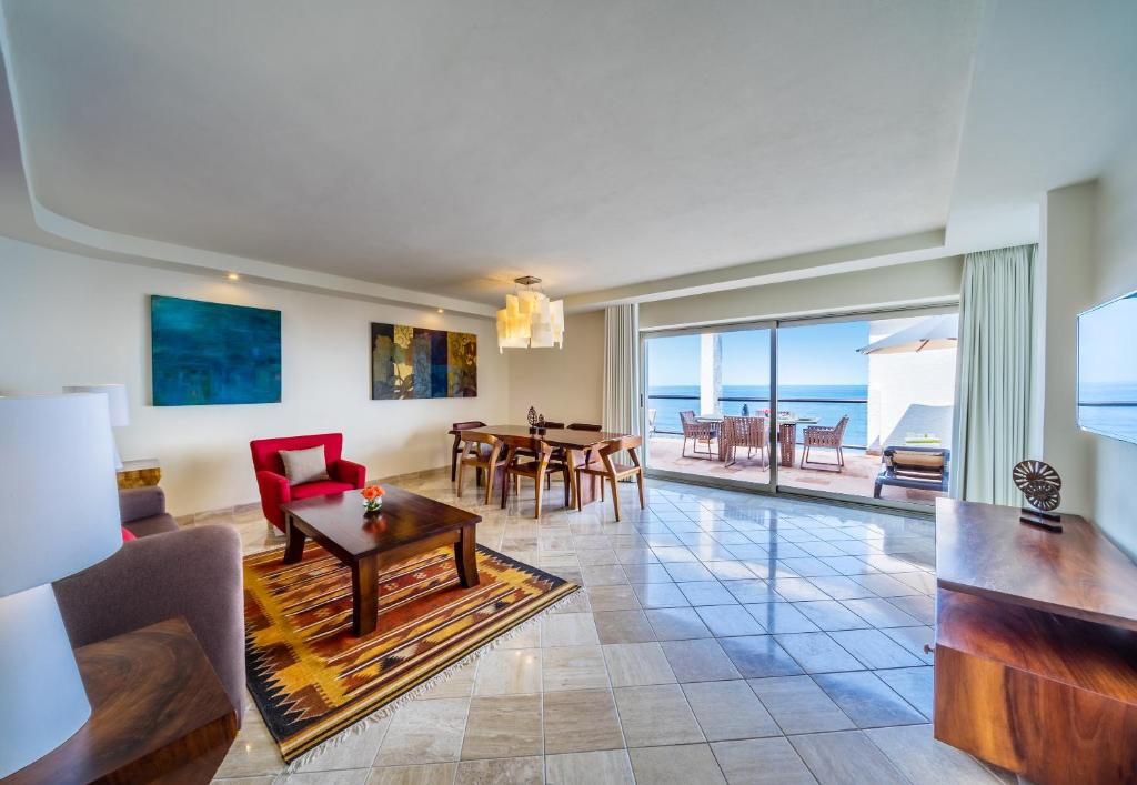 Posezení v ubytování Hyatt Ziva Puerto Vallarta - All Inclusive