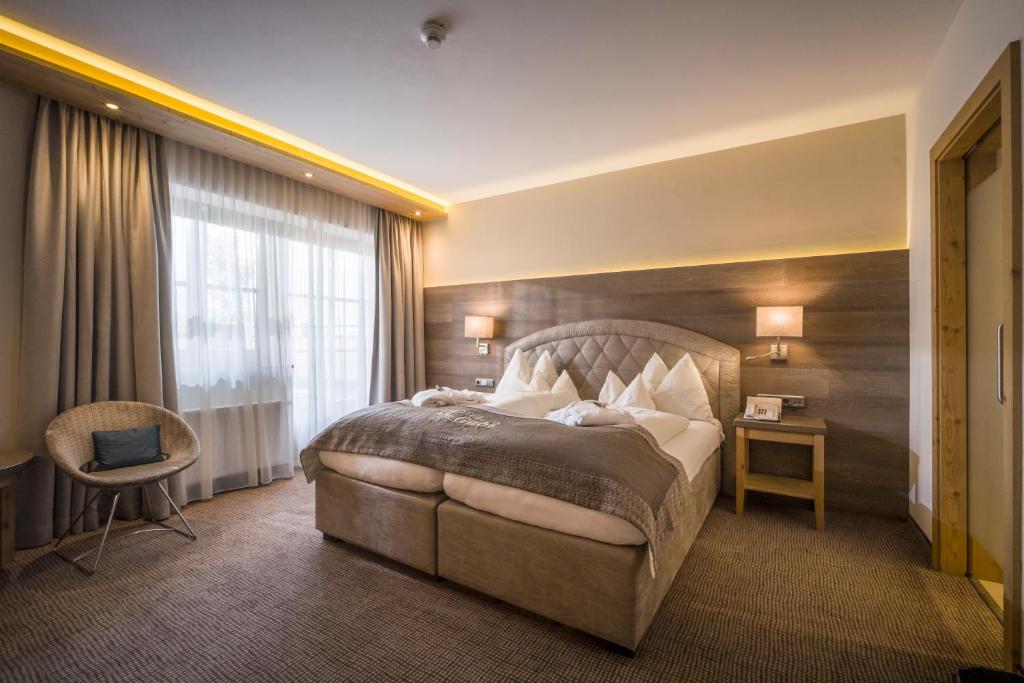 Posteľ alebo postele v izbe v ubytovaní Hotel Gabi