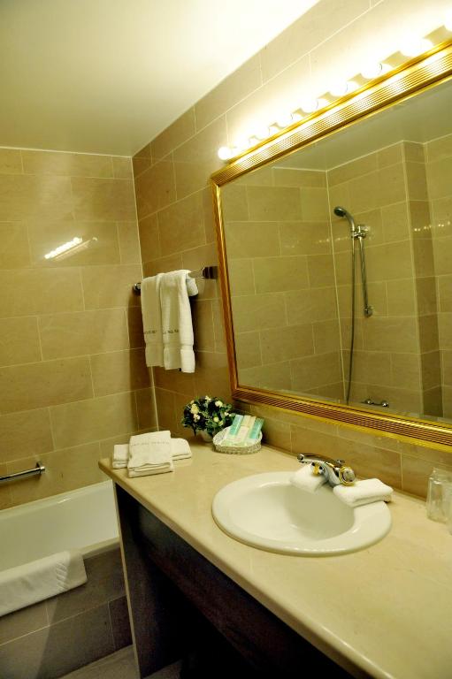 Koupelna v ubytování Hotel Kasteel Solhof