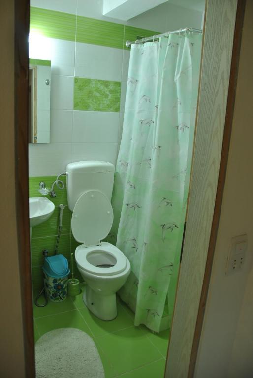 Kupatilo u objektu Haamel Apartment