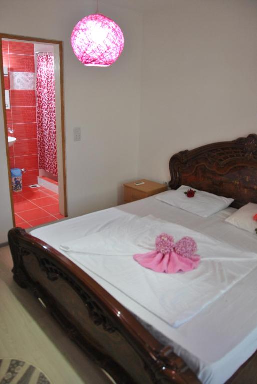 Krevet ili kreveti u jedinici u okviru objekta Haamel Apartment