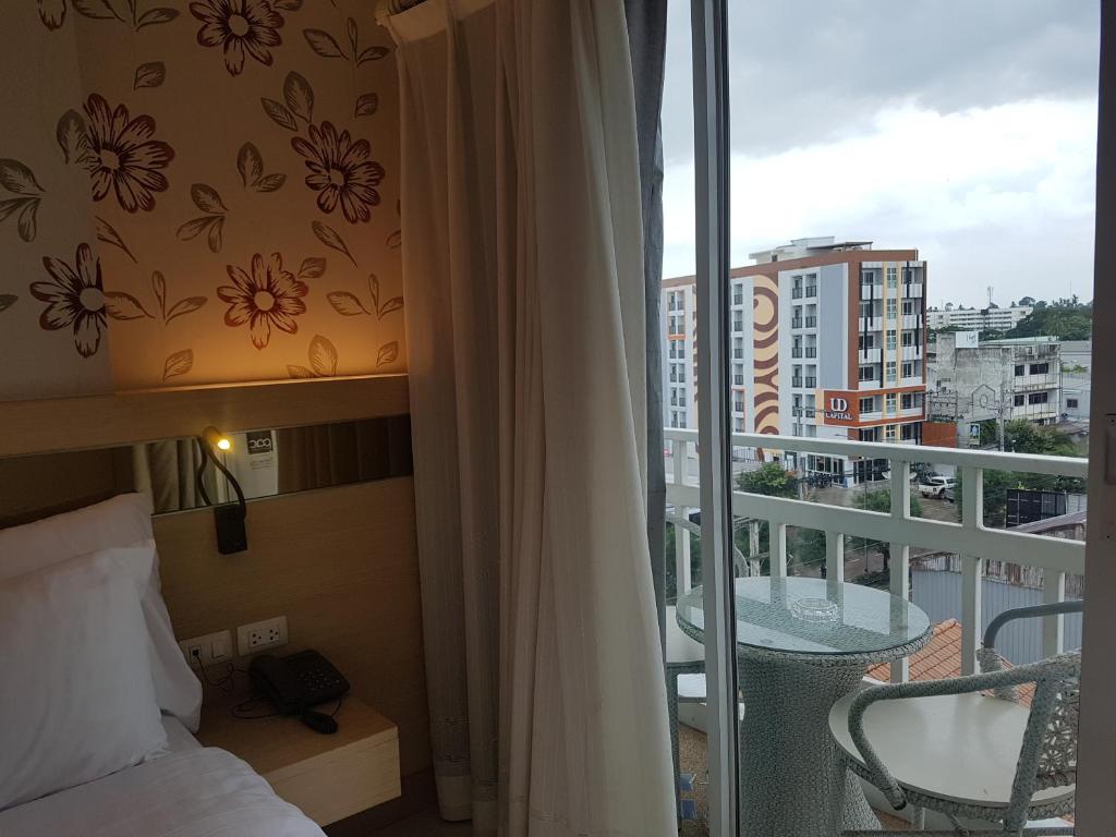 Balkón nebo terasa v ubytování Kavin Buri Green Hotel