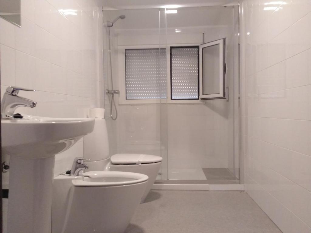 A bathroom at Hostal Orly
