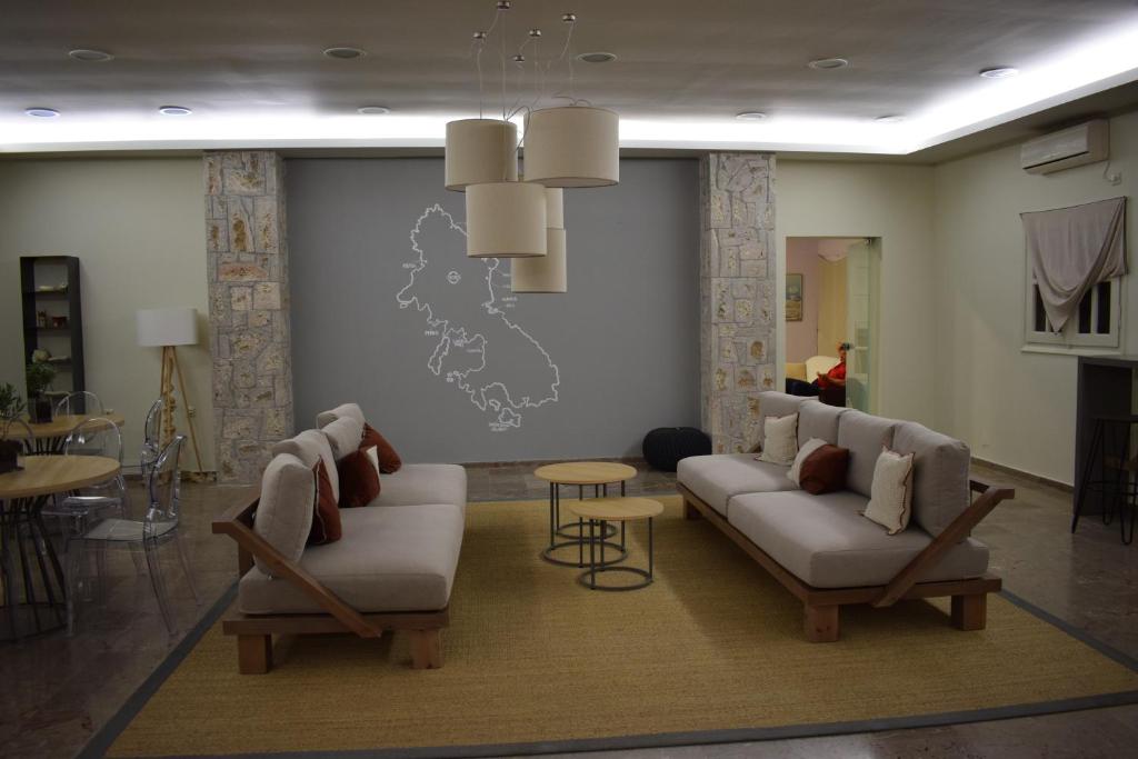 Posezení v ubytování Skiros Palace Hotel