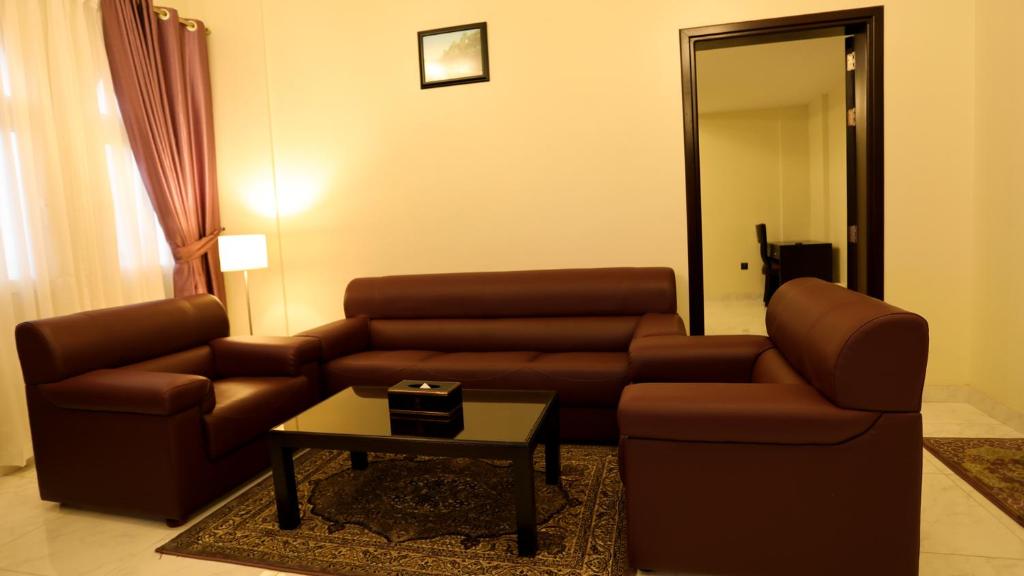 Posezení v ubytování Remas Hotel Suites - Al Khoudh, Seeb, Muscat