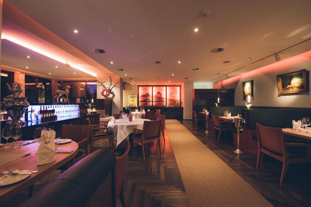 Restaurace v ubytování Das Wildeck Hotel & Restaurant