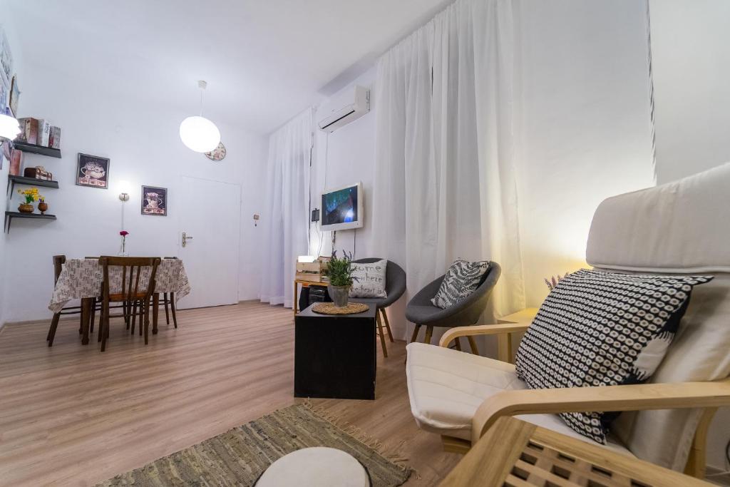Posezení v ubytování Pijama Hostel