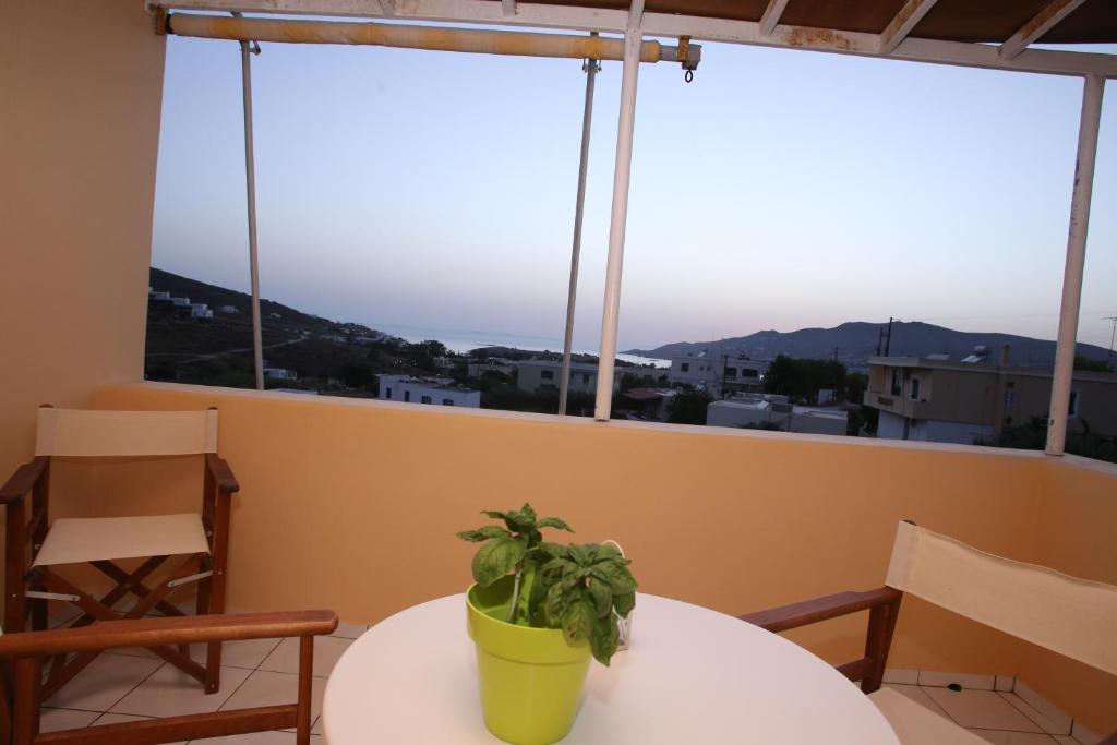 Nespecifikovaný výhled na hory nebo výhled na hory při pohledu z apartmánu