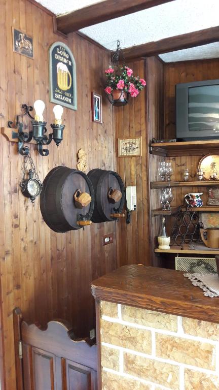 Kuchyň nebo kuchyňský kout v ubytování "LA TAVERNA" B&B