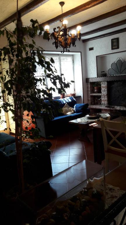 Posezení v ubytování "LA TAVERNA" B&B