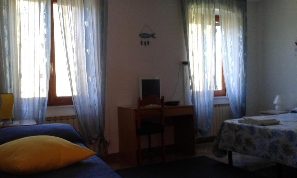 Letto o letti in una camera di La camera del mulino