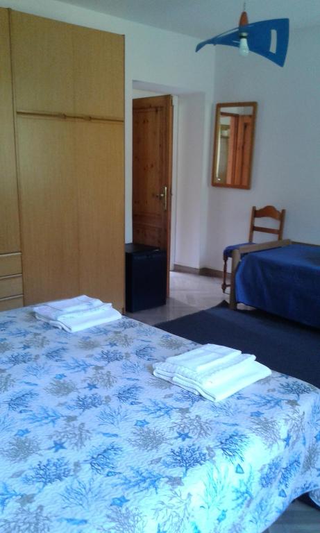 Letto o letti in una camera di La camera del mulino