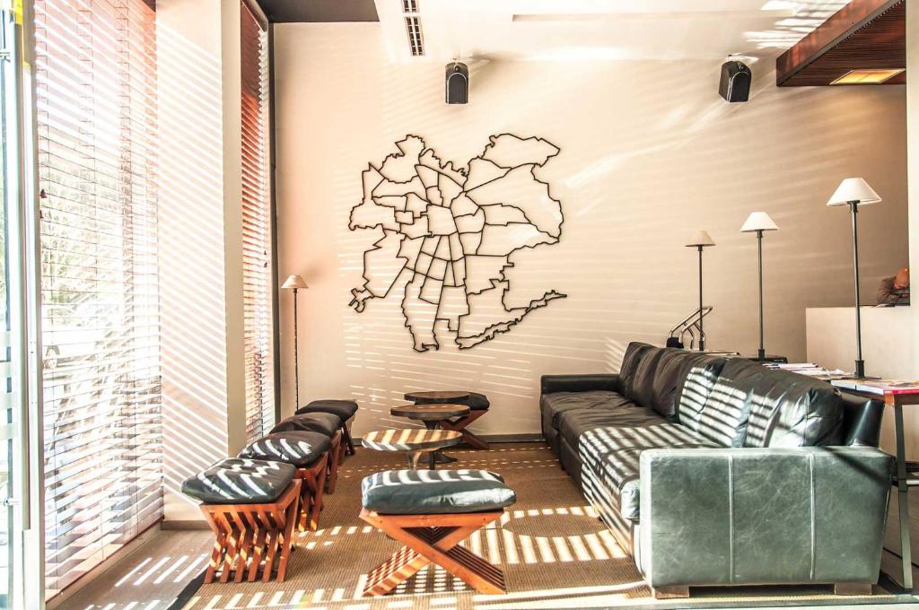 Posezení v ubytování Hotel Ismael