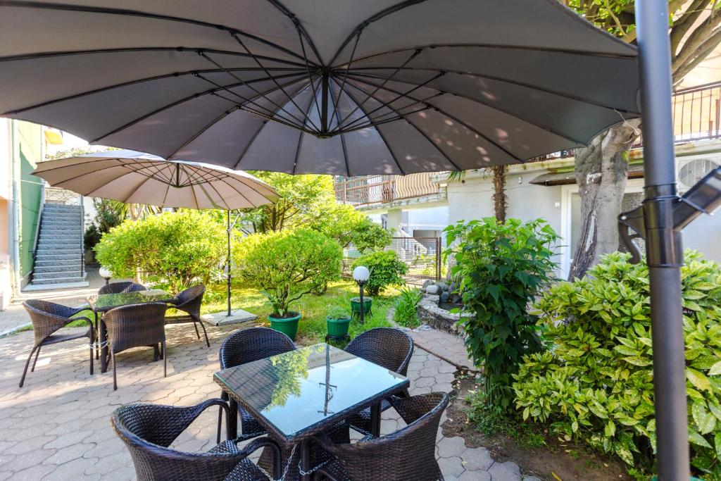 Zahrada ubytování Hotel Simpatia