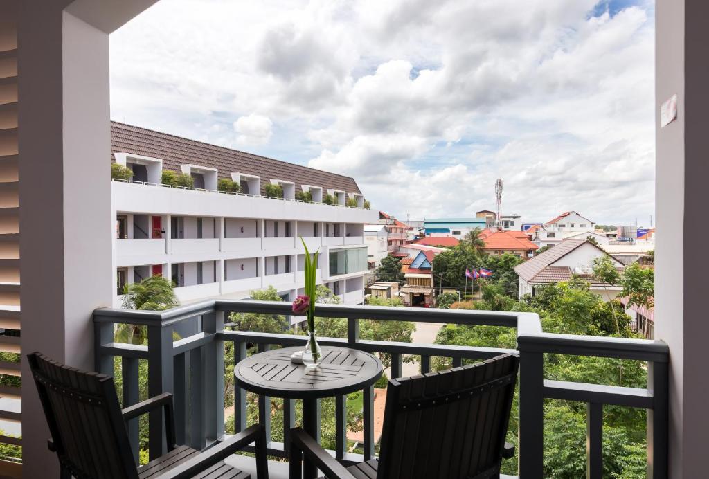 Balkón nebo terasa v ubytování Damrei Residence & Spa