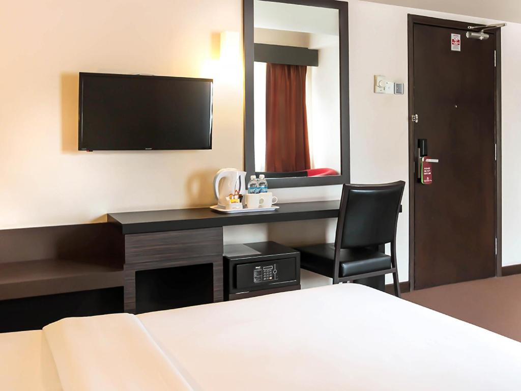Postel nebo postele na pokoji v ubytování Hotel Summer View