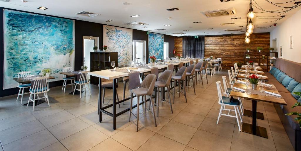 Restoran atau tempat lain untuk makan di Hotel Štacija