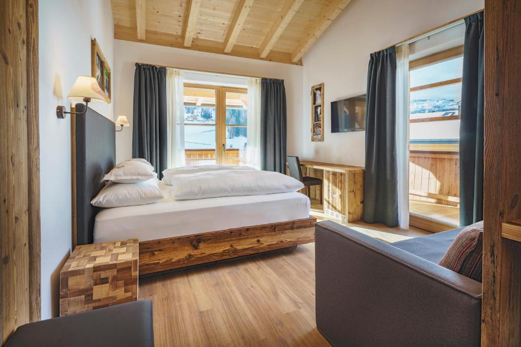Postel nebo postele na pokoji v ubytování Plang Farmhouse