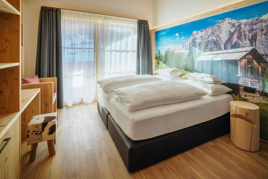 Postel nebo postele na pokoji v ubytování Plang Farmhouse