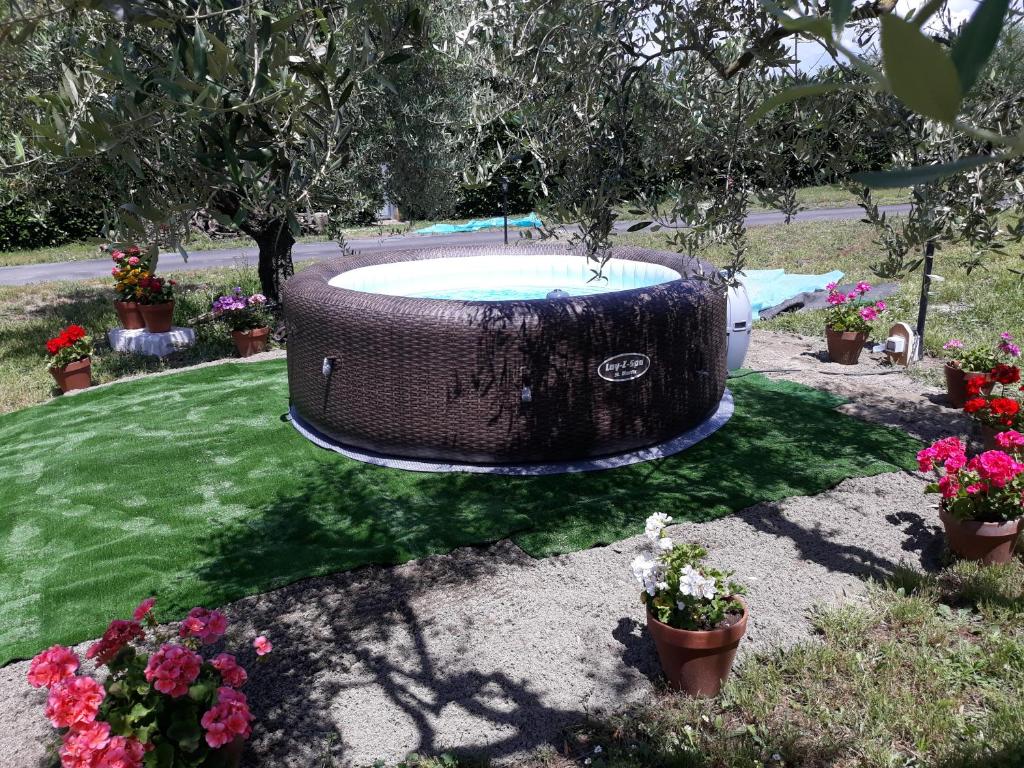 Zahrada ubytování L'Orto sul Poggio