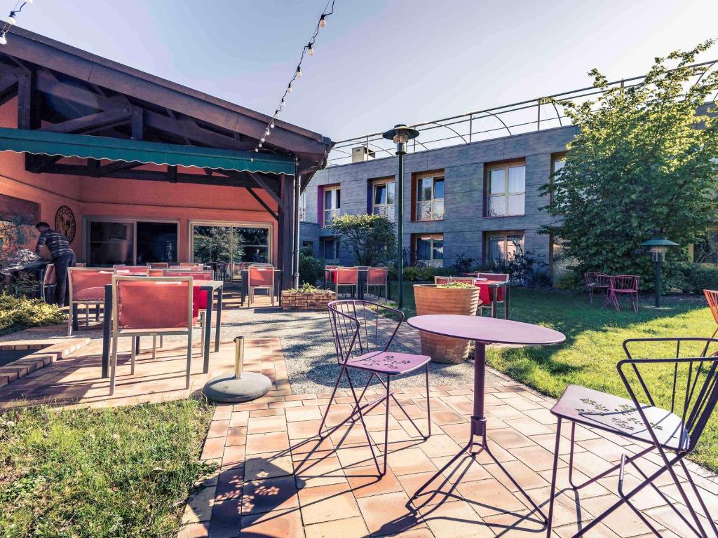 Zahrada ubytování Mercure Bourg En Bresse