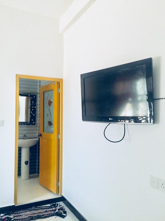 TV a/nebo společenská místnost v ubytování SNP Star Guest House